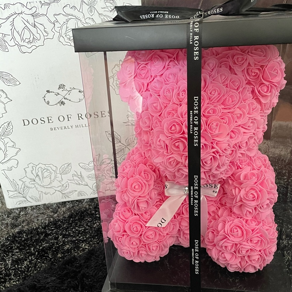 PINK ROSE BEAR